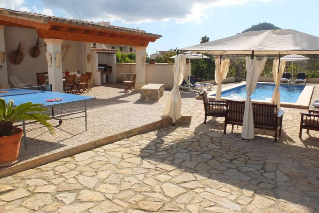 Maria, Bonita Casa Con Jardin Y Piscina Privada En * Andraitx